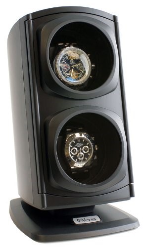 Versa Automatic Double Watch Winder in Black