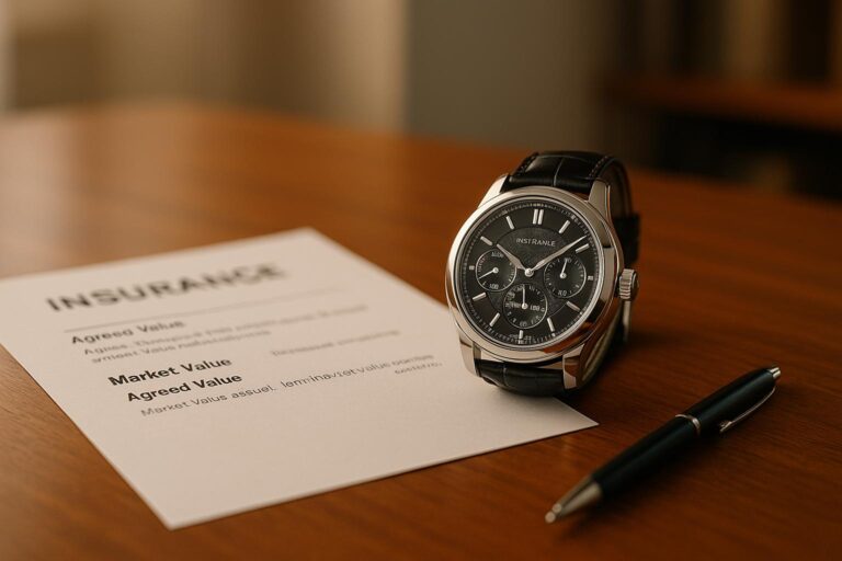 Understanding Agreed Value vs. Market Value in Watch Insurance
