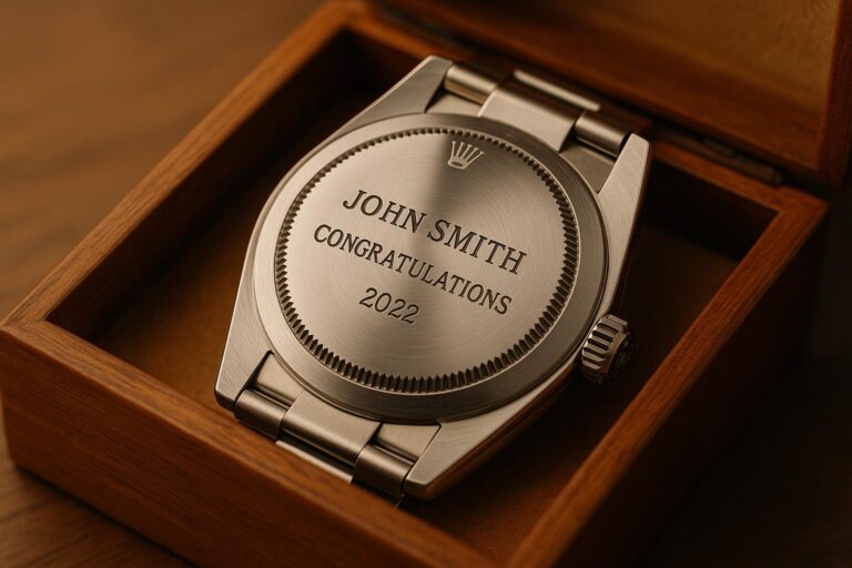 Do Caseback Engravings Lower Rolex Value?