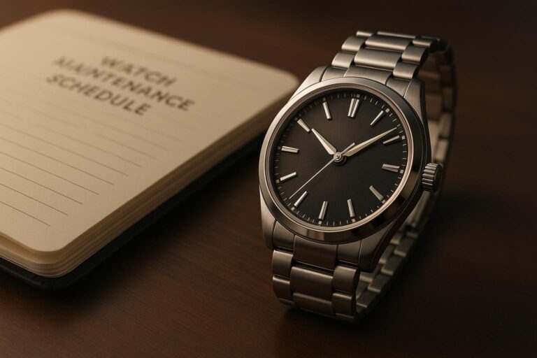 Watch Maintenance Schedule Planner